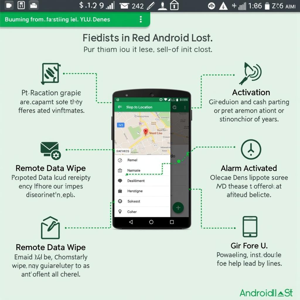 AndroidLost APK Interface