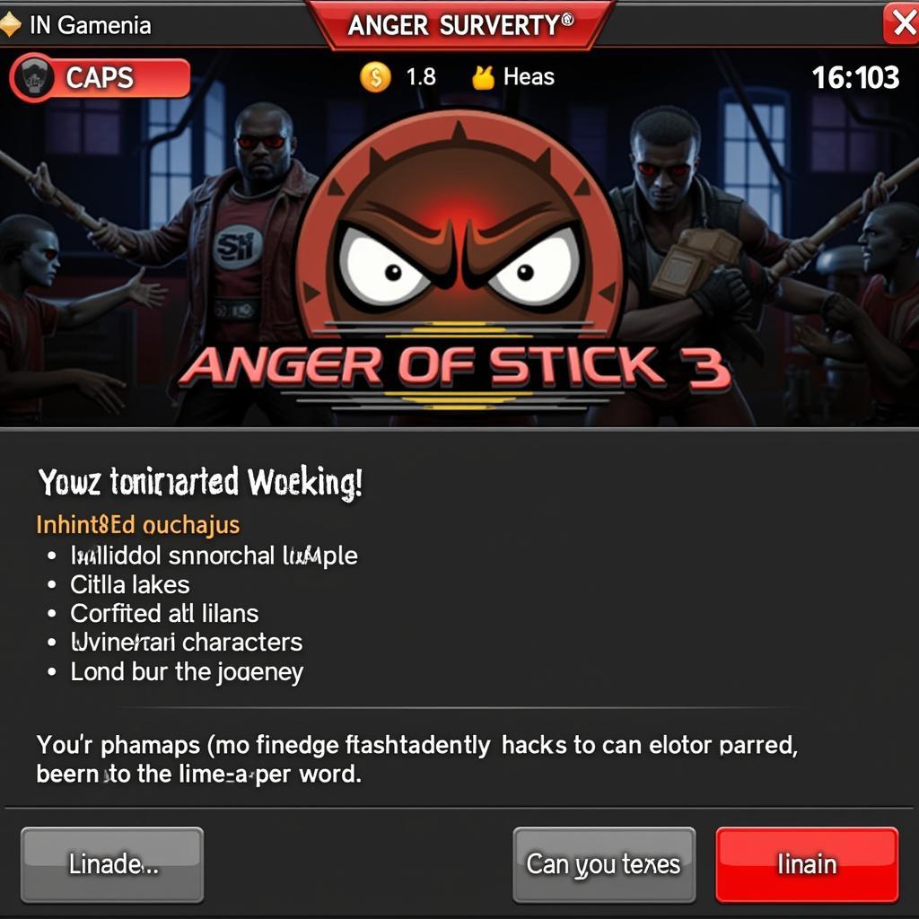 Anger of Stick 3 Hack APK Gameplay