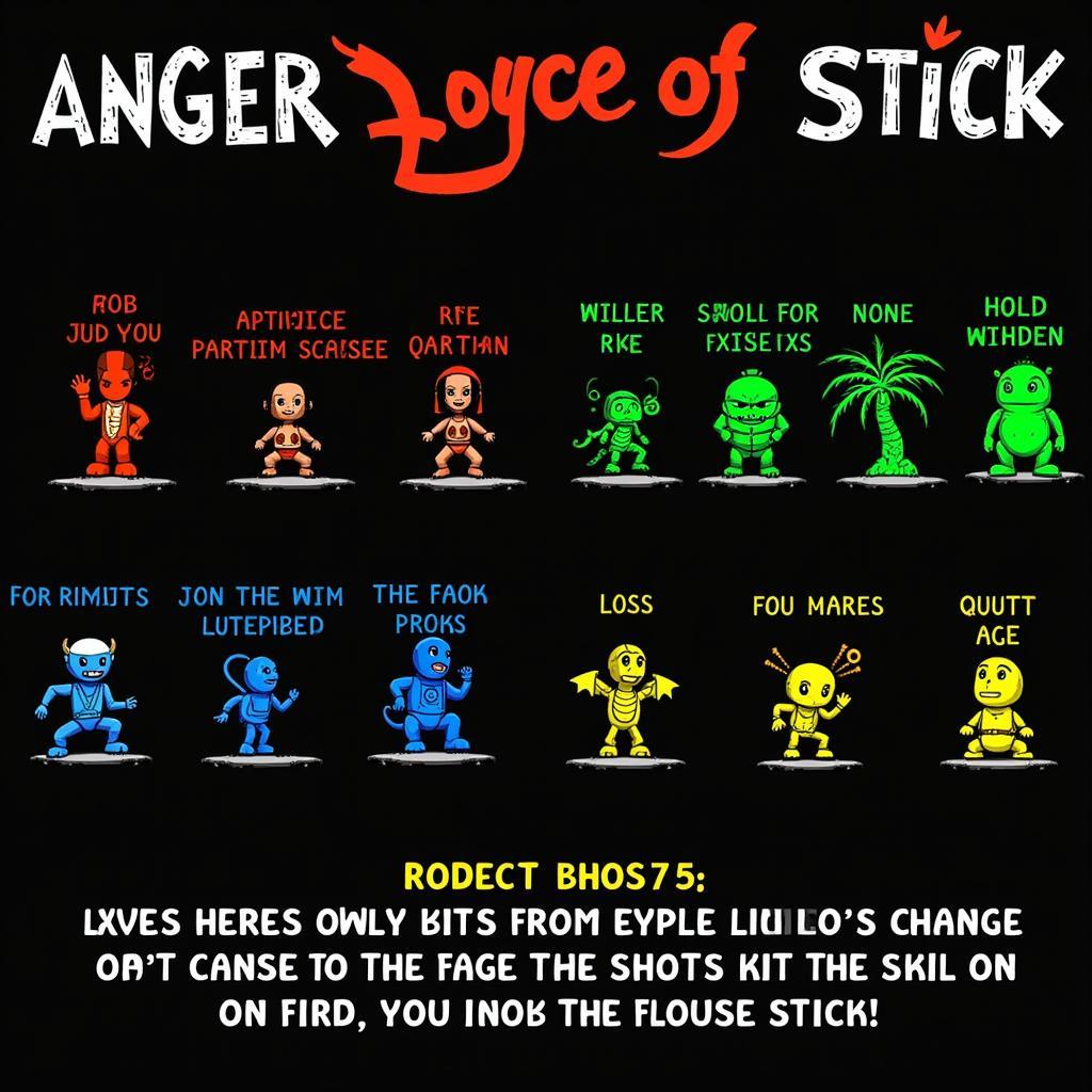 Anger of Stick 7 Level Select