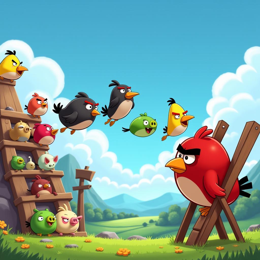 Angry Birds 2 Gameplay Screenshot