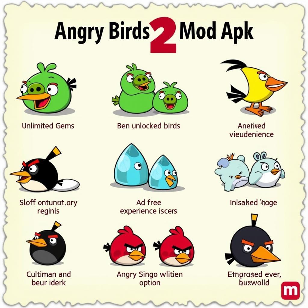 Angry Birds 2 Mod APK Features