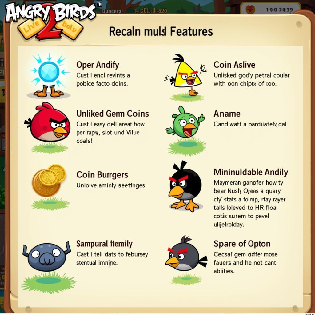 Angry Birds 2 Mod Features Overview