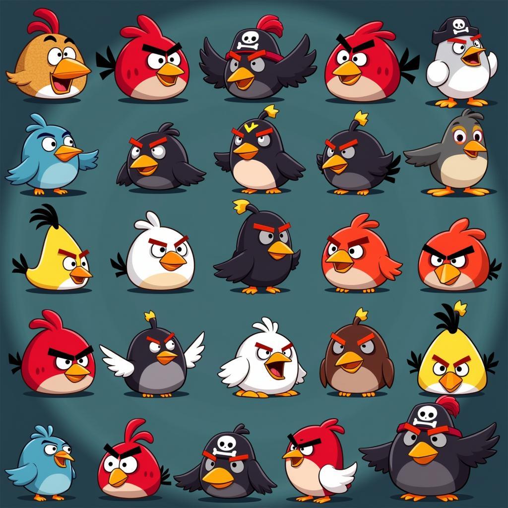 Angry Birds Fight Mod Apk Character Roster