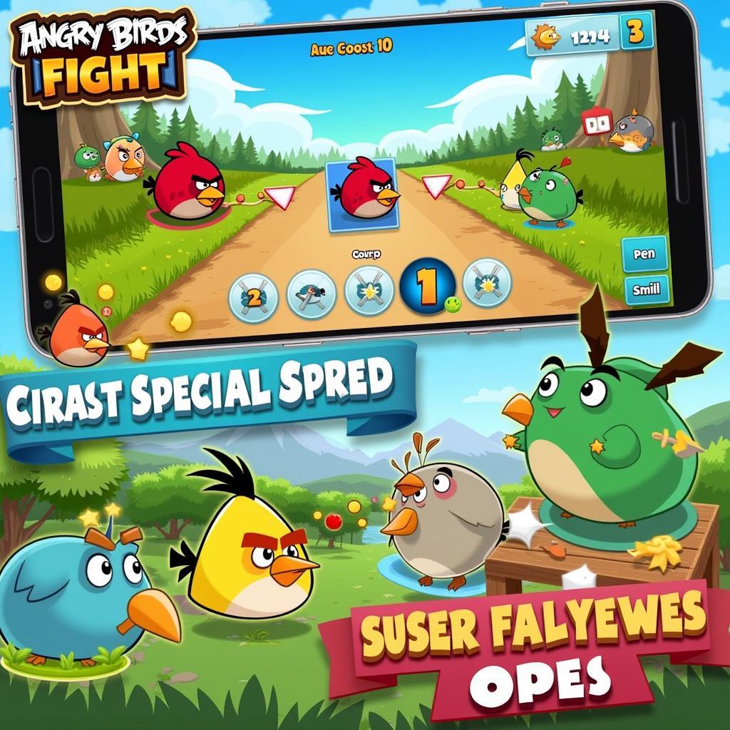 Angry Birds Fight Mod Apk Gameplay Screenshot