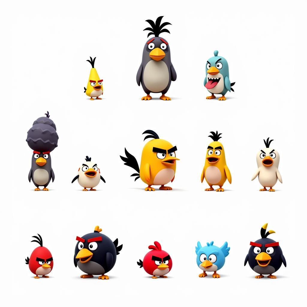 Angry Birds Go Characters