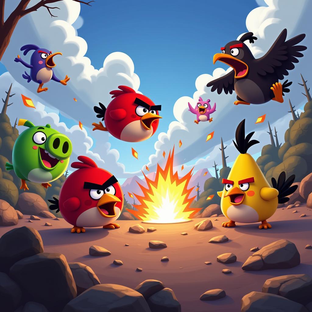 Angry Birds Heroes Battle