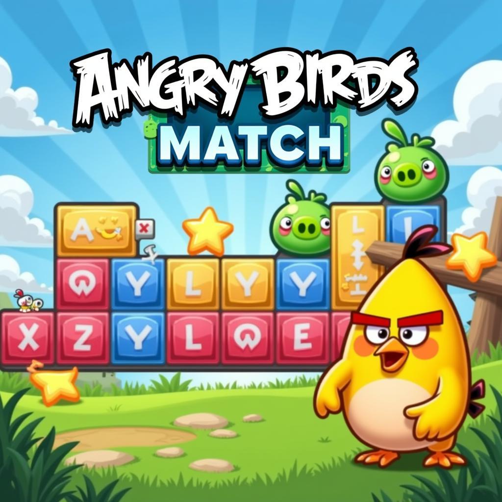 Angry Birds Match Gameplay Screenshot