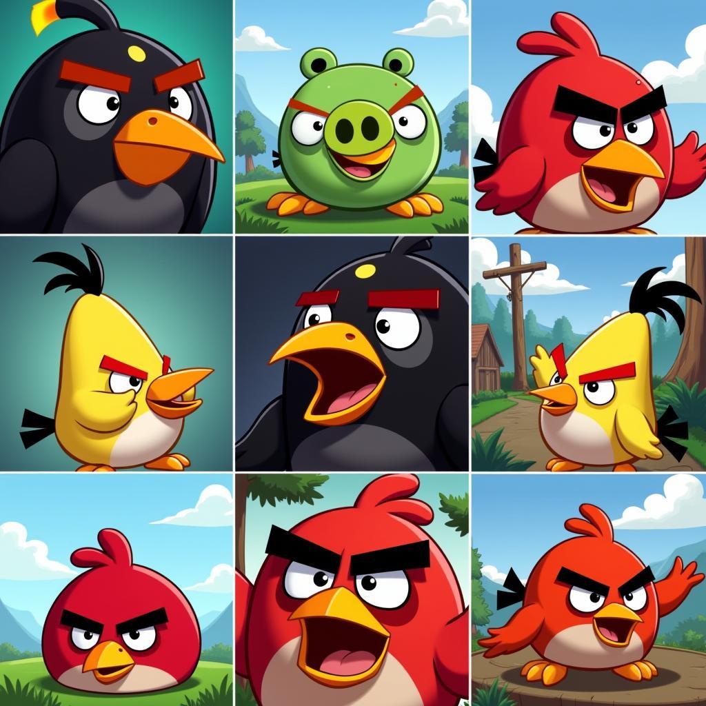 Angry Birds Mod APK Characters