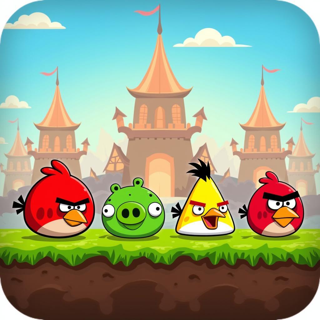 Angry Birds Mod APK Gameplay