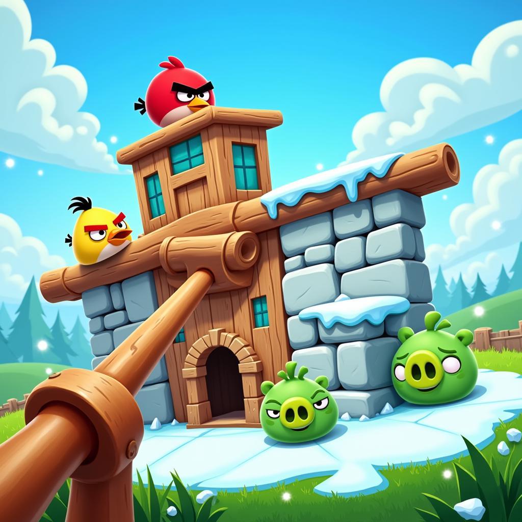 Angry Birds Seasons Mod APK Gameplay