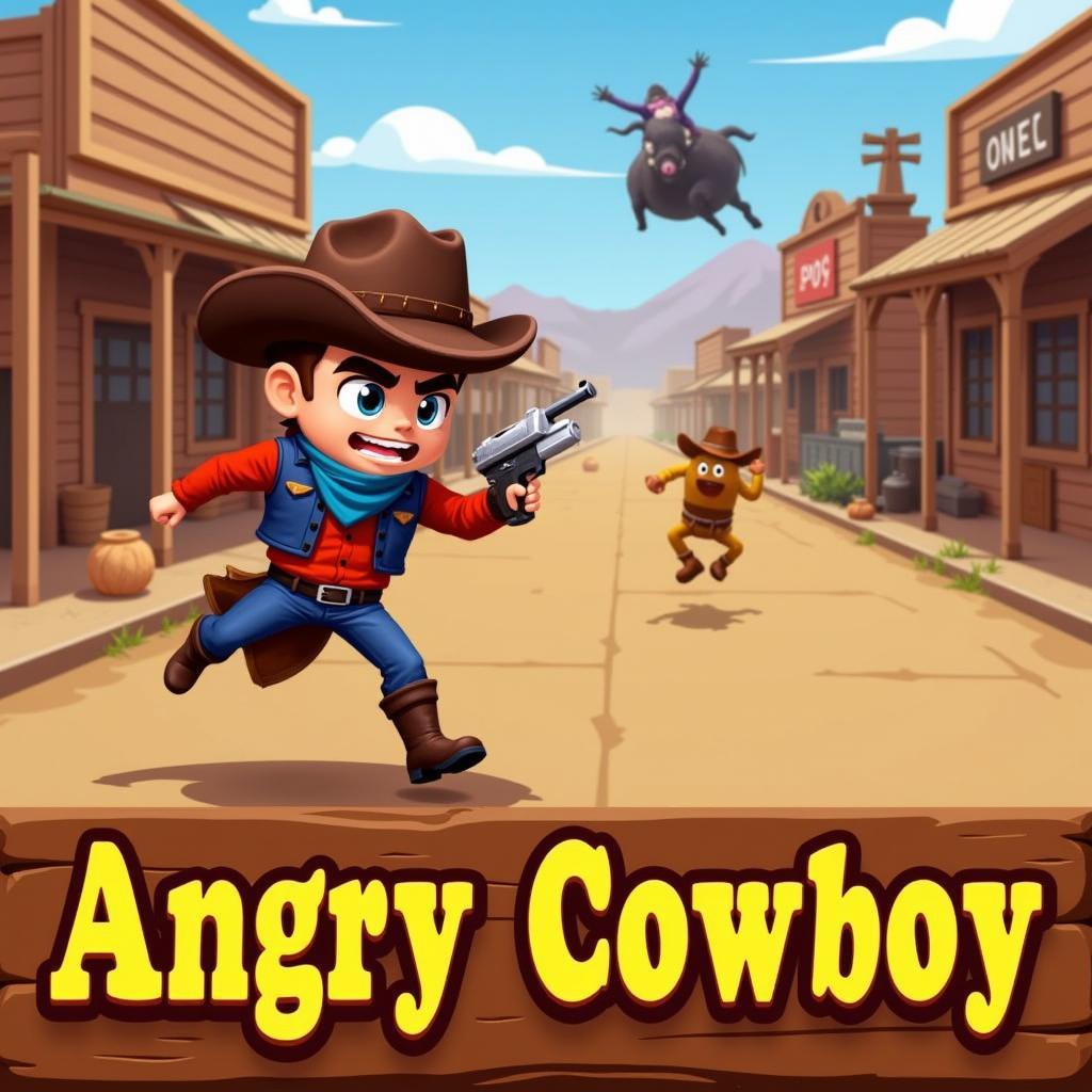 Angry Cowboy Gameplay Screenshot