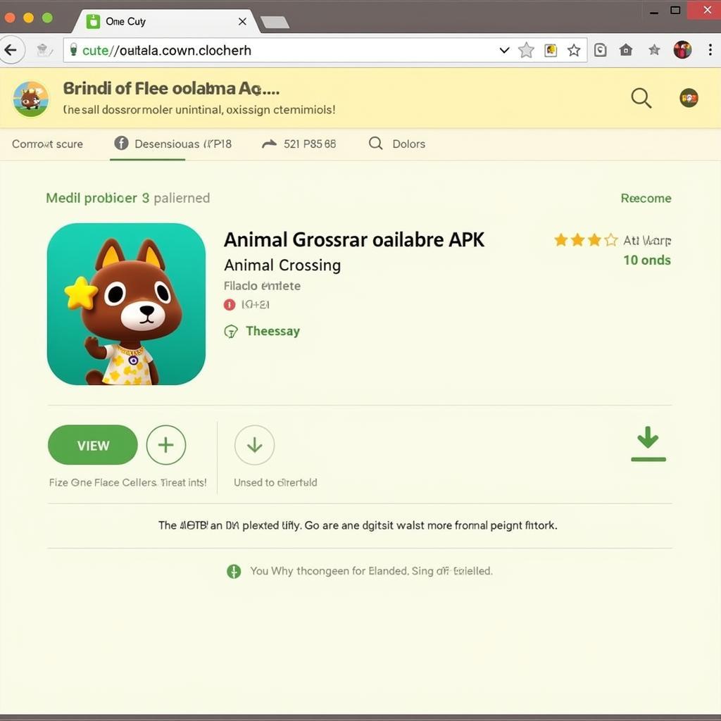 Downloading Animal Crossing APK