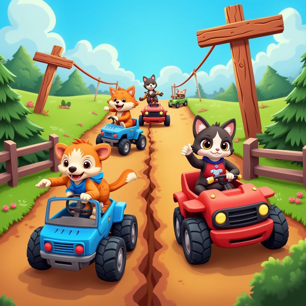 Animal Super Squad gameplay screenshot