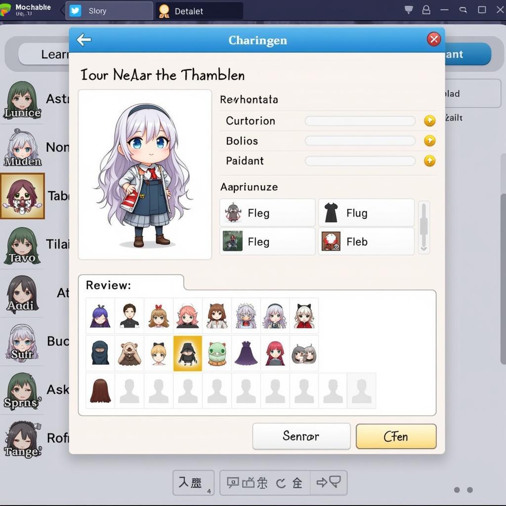 Anime Studio Story Mod Apk Character Creation