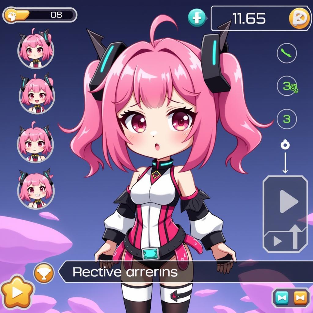 Anime Vietub APK Interactive Gameplay