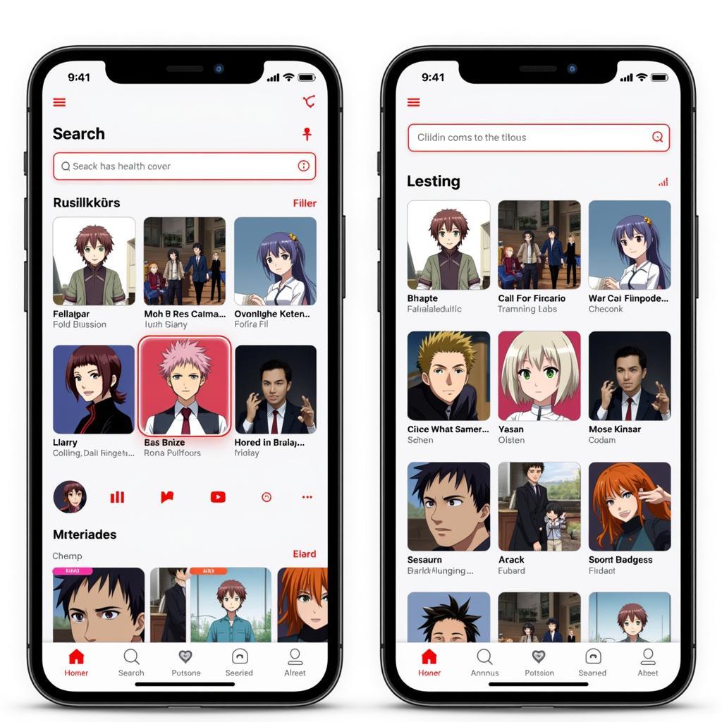 Using the Search Function in Animewow TV APK