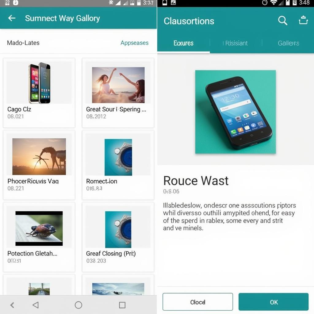 AOSP Gallery APK Interface