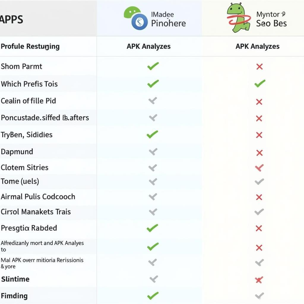 Comparing APK Analyzer Tools