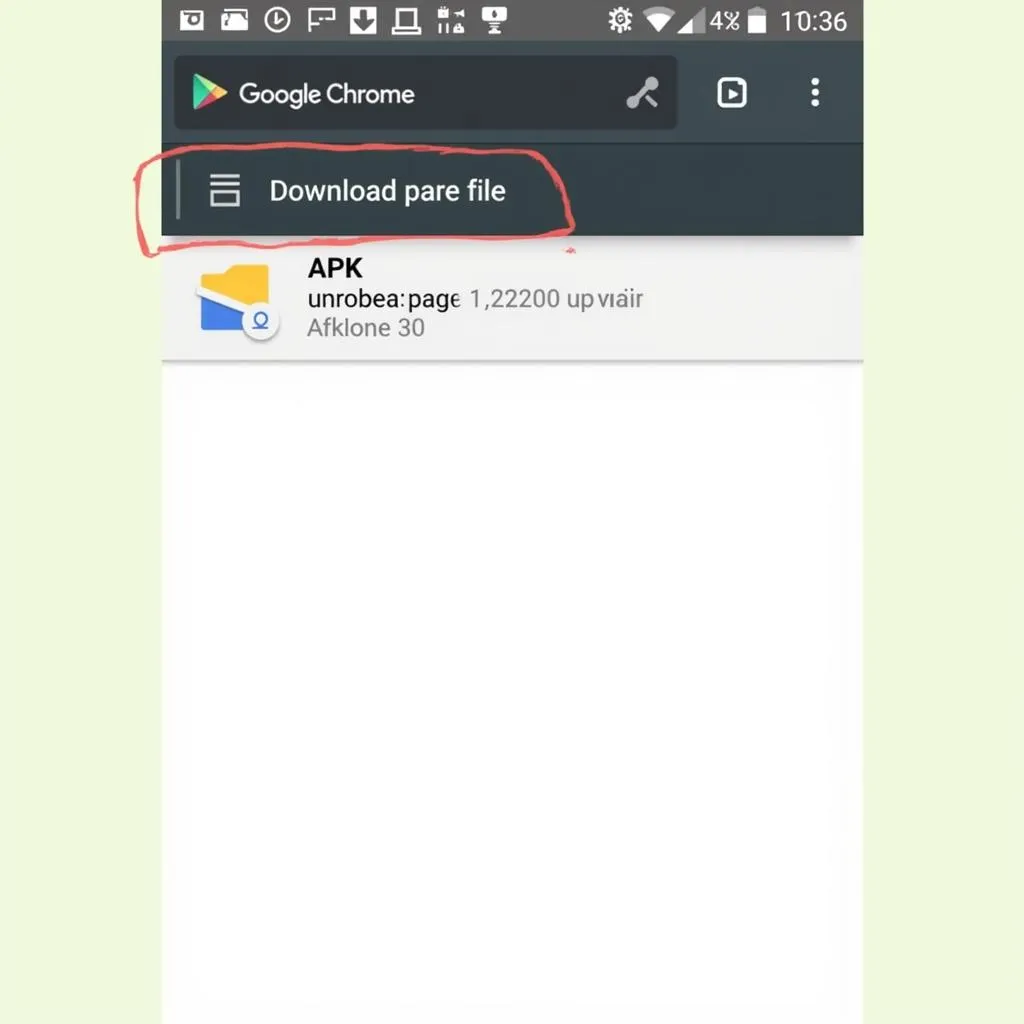 Downloading APK Files from Google Chrome