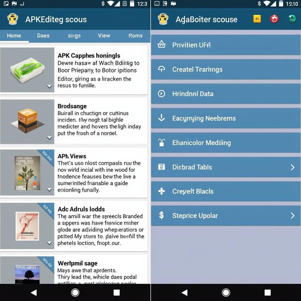 APK Editor Pro 196 Interface