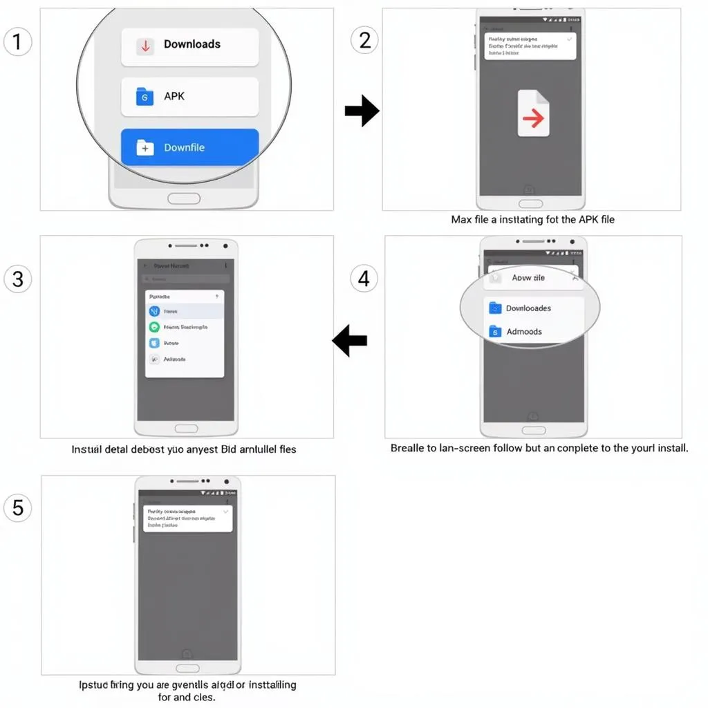 Installing an APK file on a Samsung Note 8