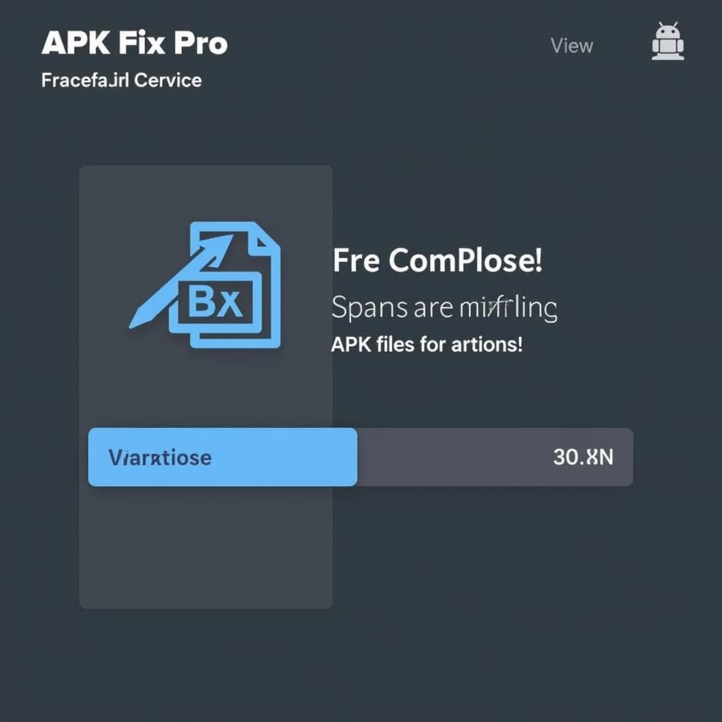 APK Fix Pro Scanning Process