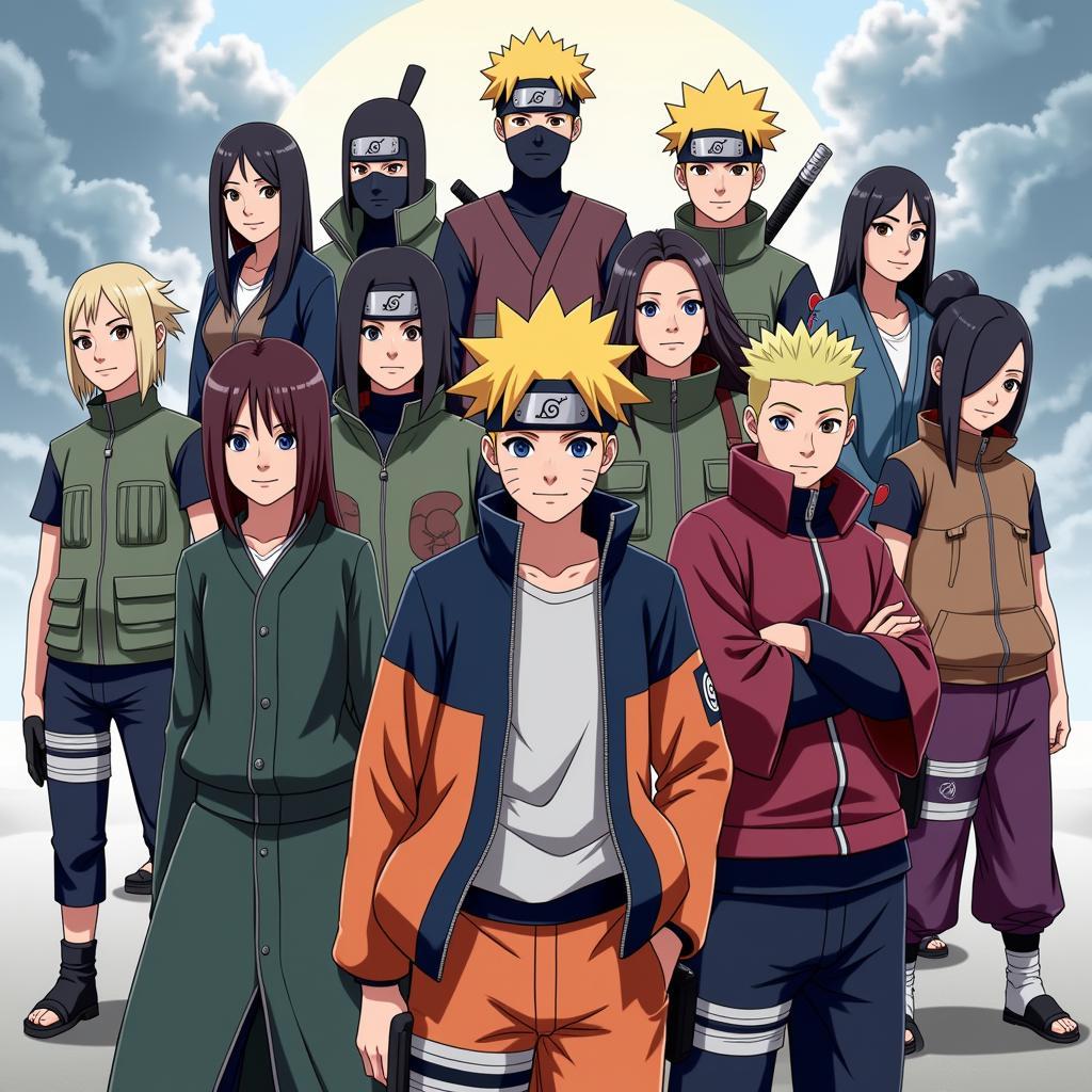 APK Hokage Game Characters