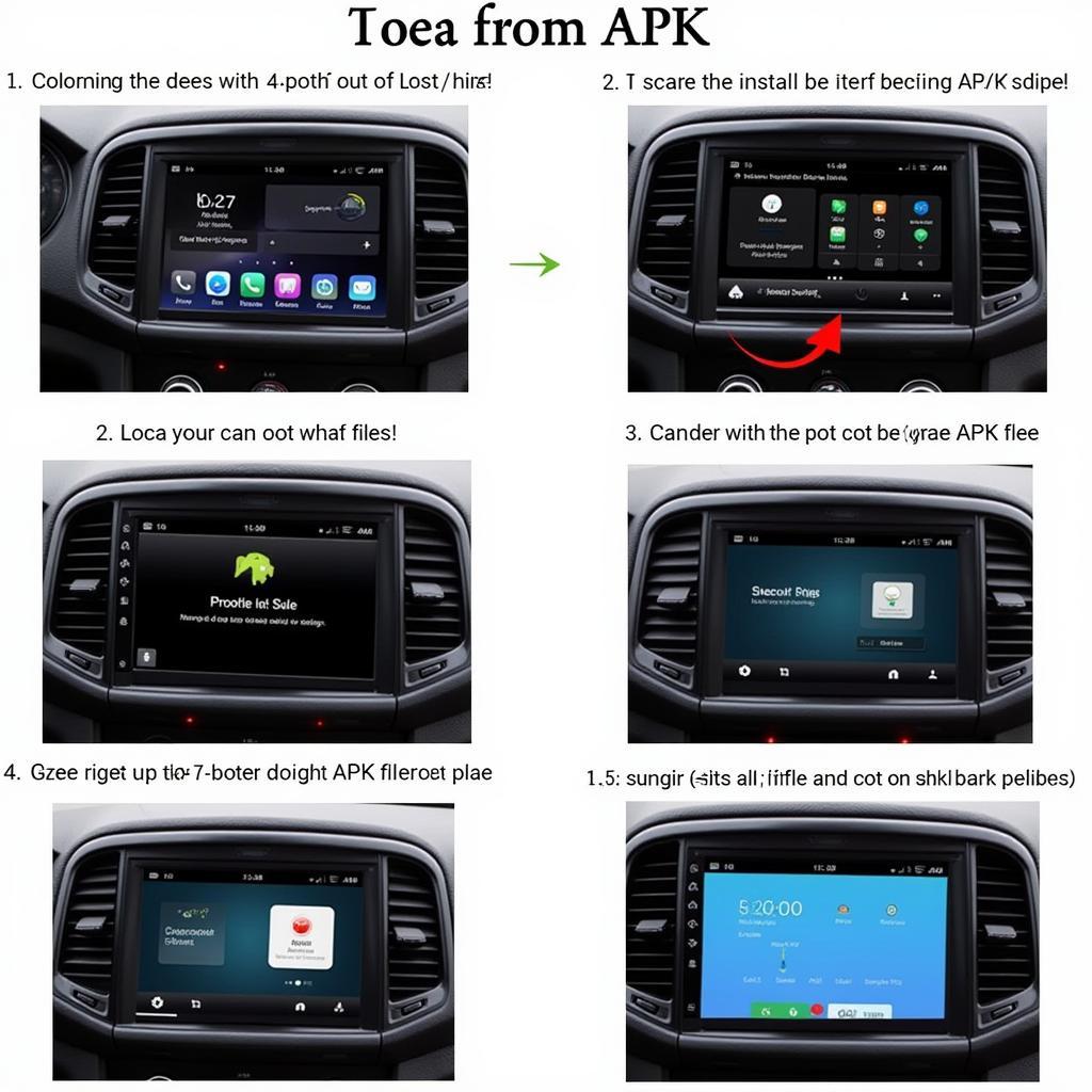 Installing APK on Car Infotainment System