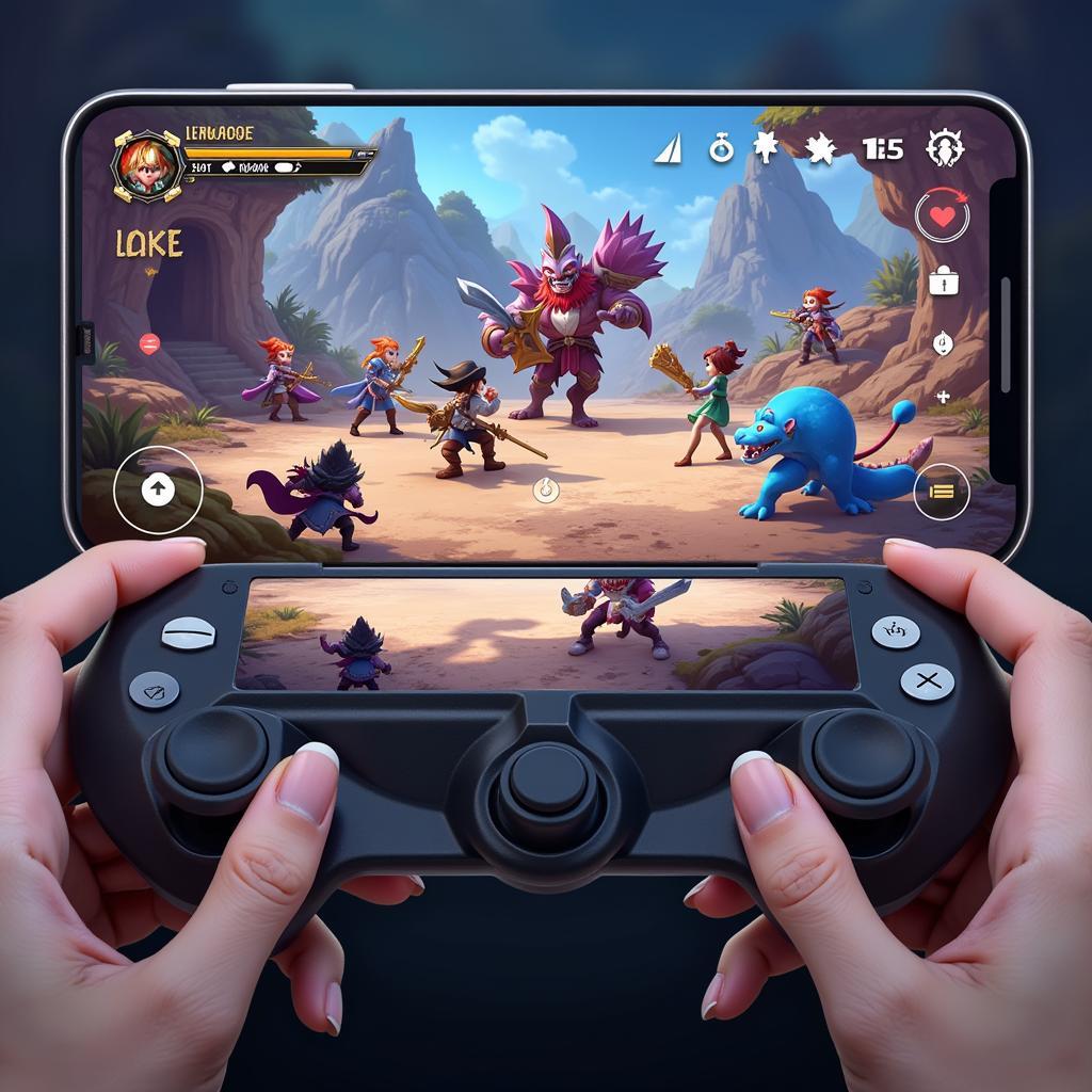 APK Lenguend Mobile Gameplay Screenshot