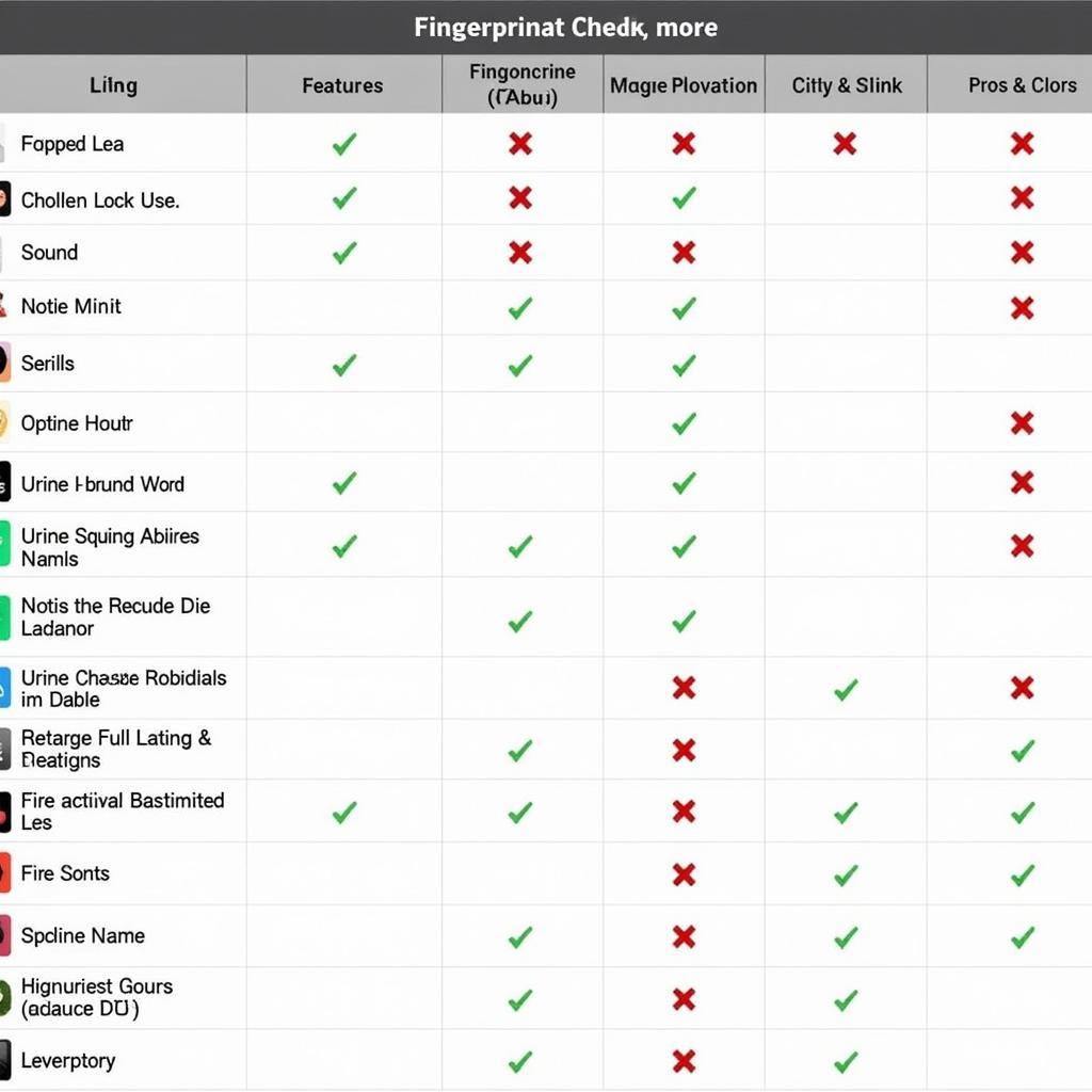 Comparing Fingerprint Lock Apps