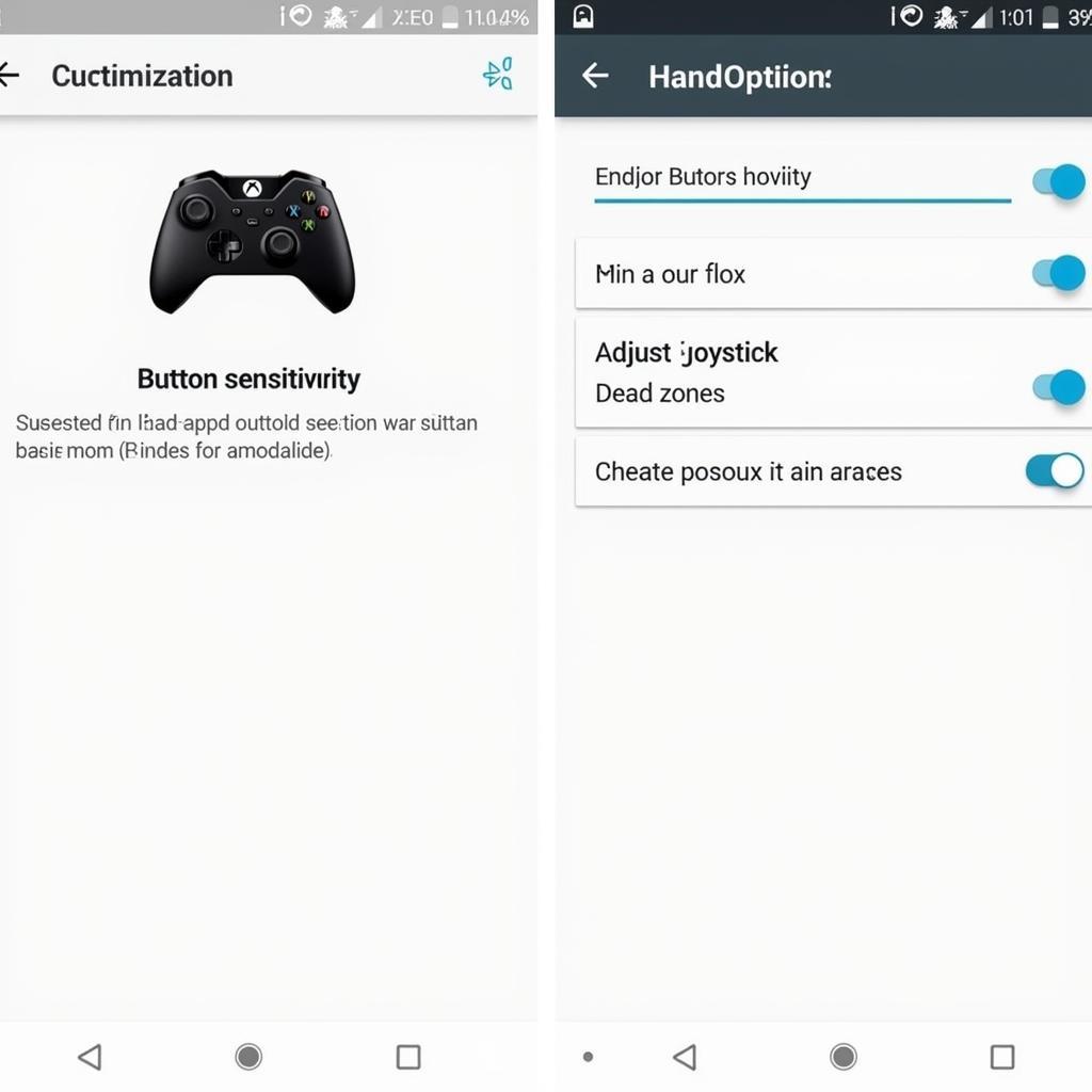 apk panda gamepad pro customization settings