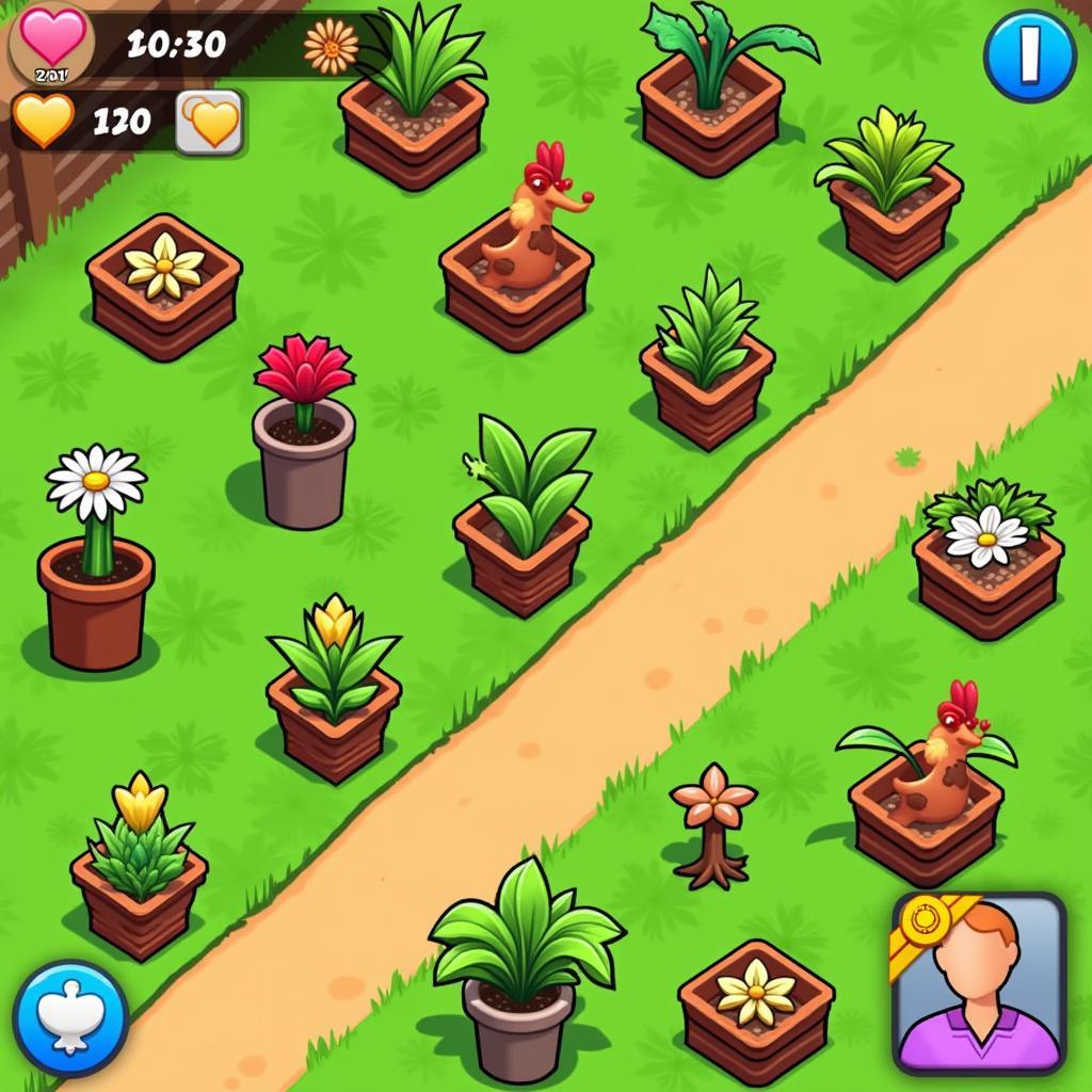 Gameplay of APK Plant Tycoon