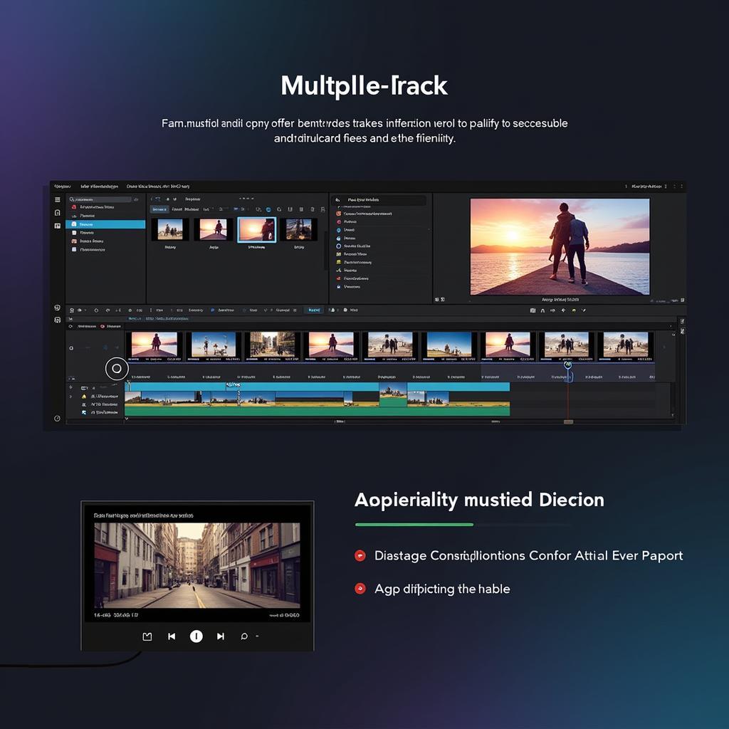 APK PowerDirector Multi-Track Timeline Editing