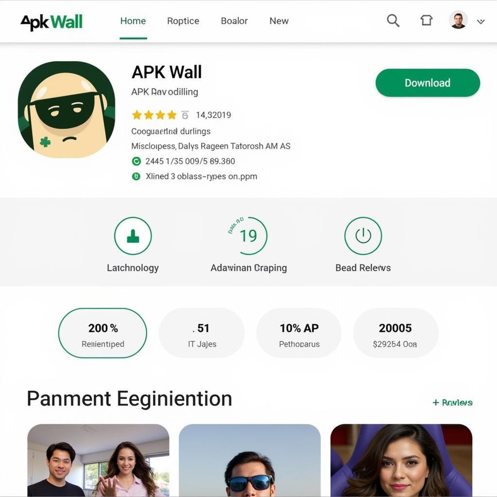 APK Wall App Page