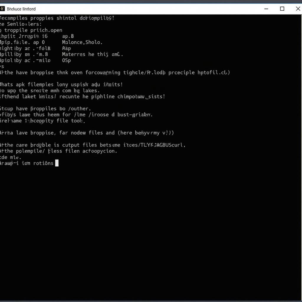 Example of Apktool Decompile Command