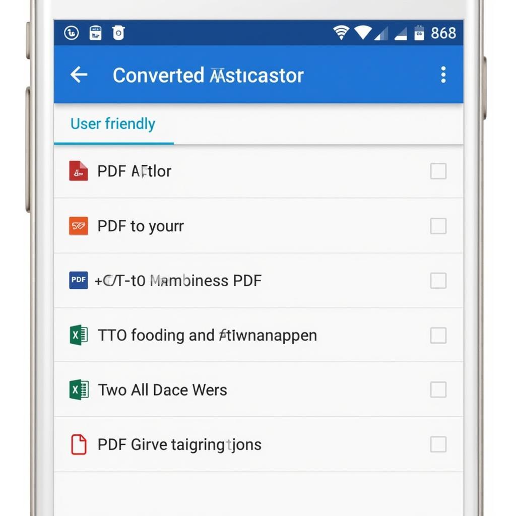 Apowersoft PDF Converter APK Interface