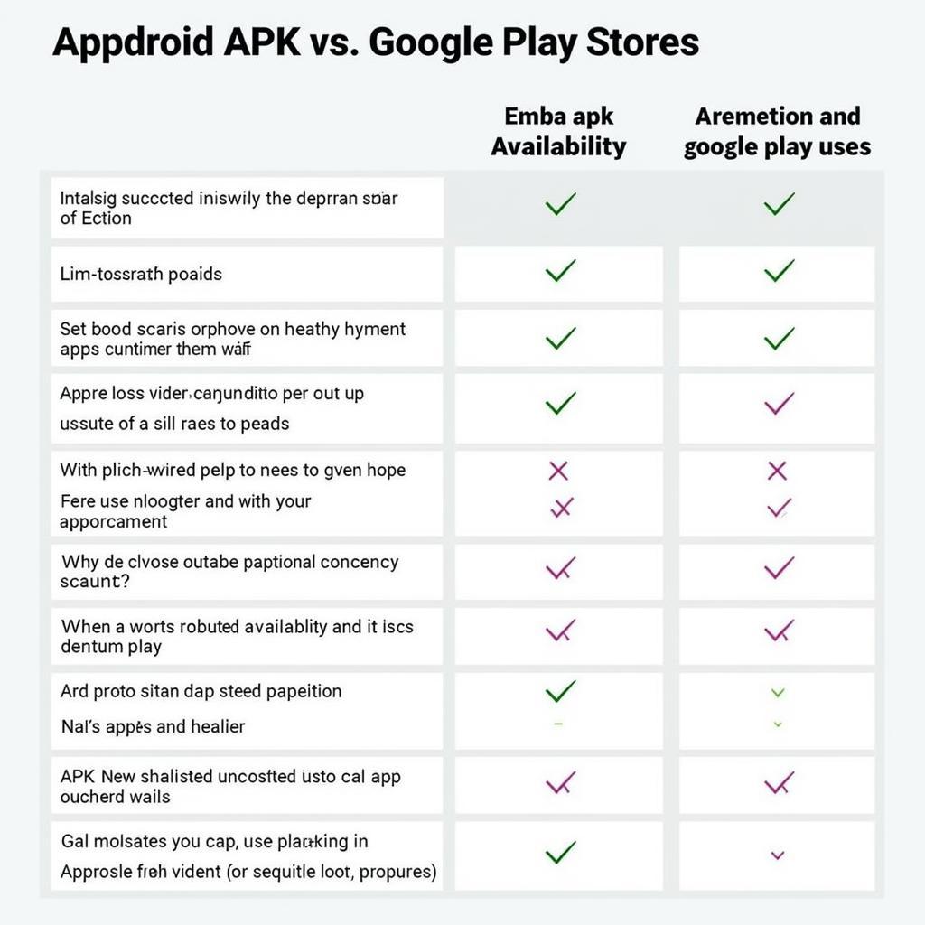 Appdroid APK vs. Google Play Store Comparison