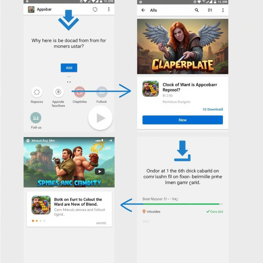 Downloading Games on Appsbar APK