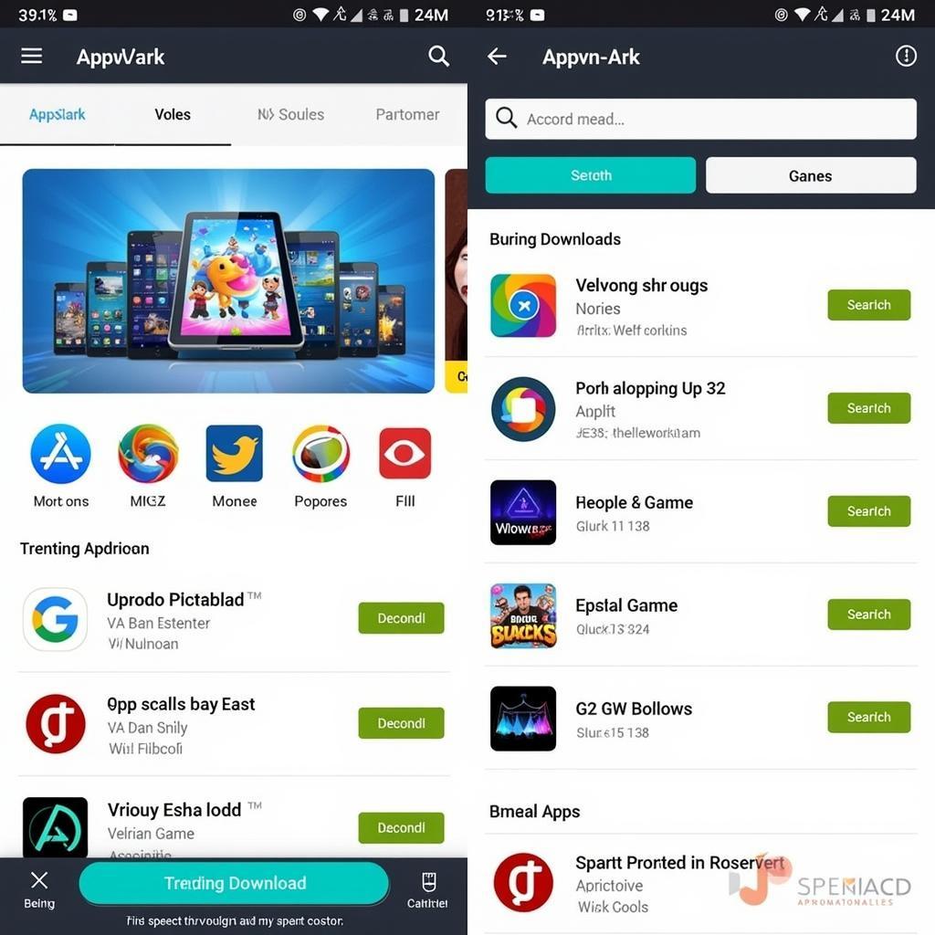 Appvn APK Ark Homepage