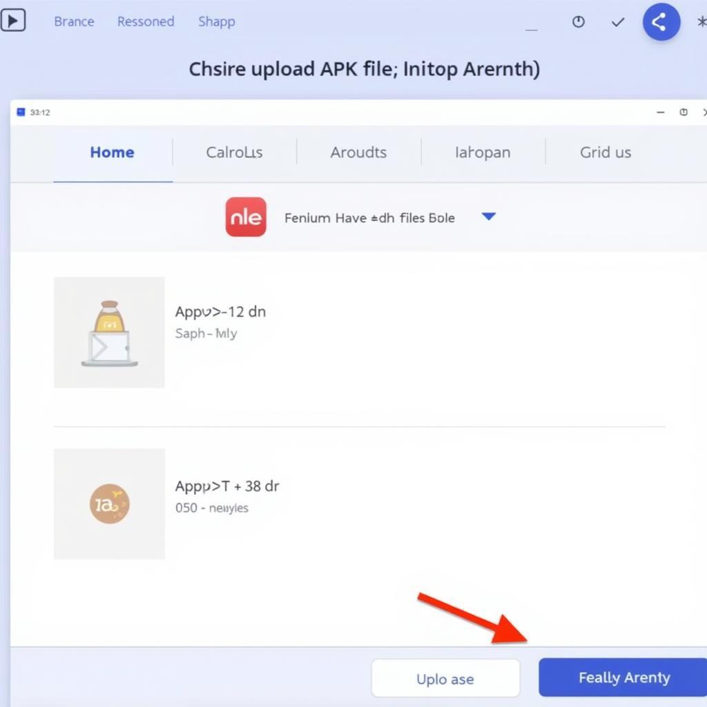 Appvn Upload APK Process