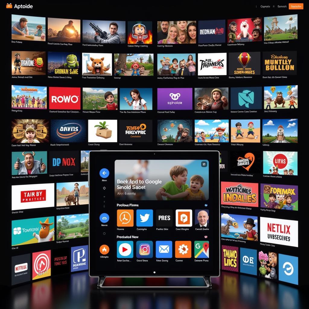 Aptoide TV App Categories