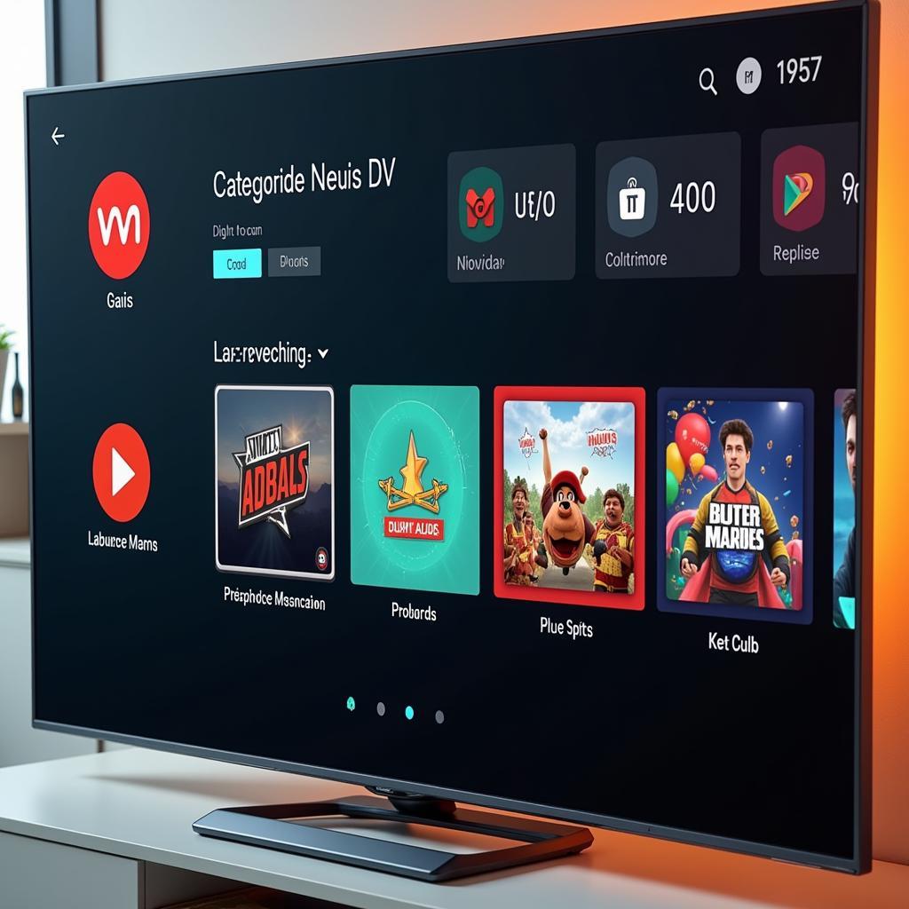 Aptoide TV Interface