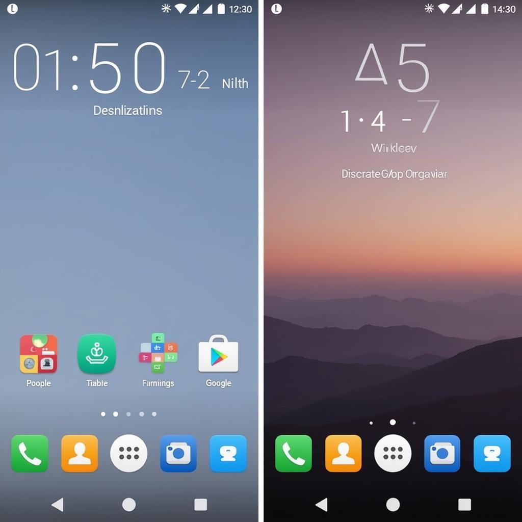 Apus Launcher 2015 homescreen