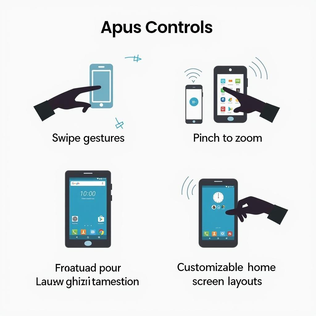 Apus Launcher Gestures