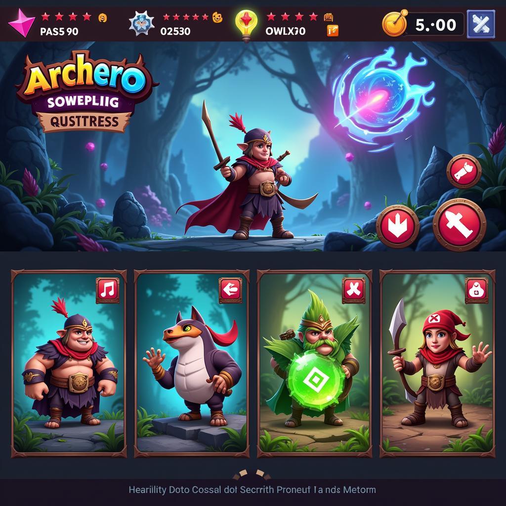 Archero Mod Apk Gameplay Screenshot