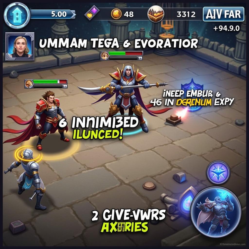 Arena AFK Mod APK Gameplay Screenshot