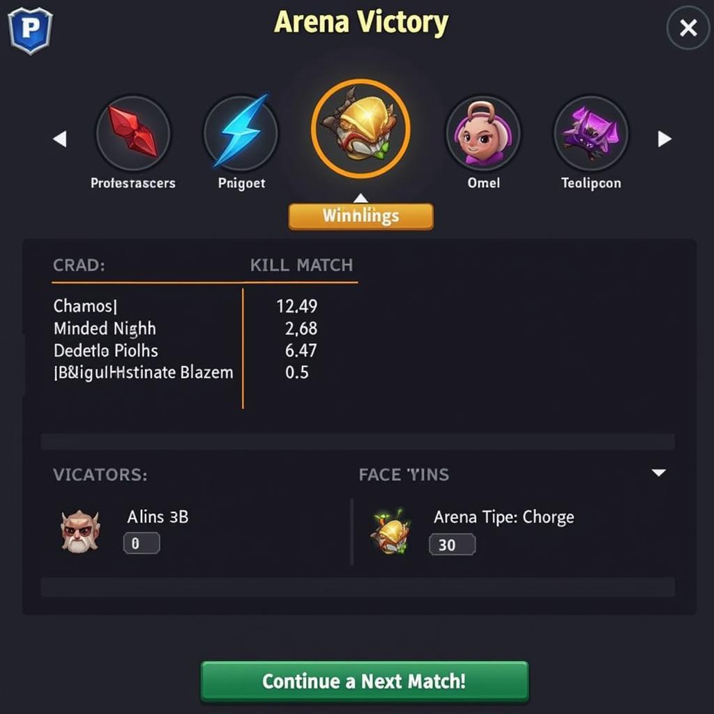 Victory Screen in Arena Masters APK