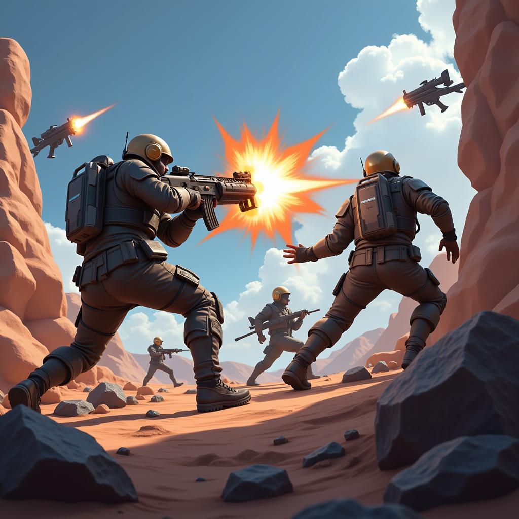 Armajet Mod APK Intense Battle