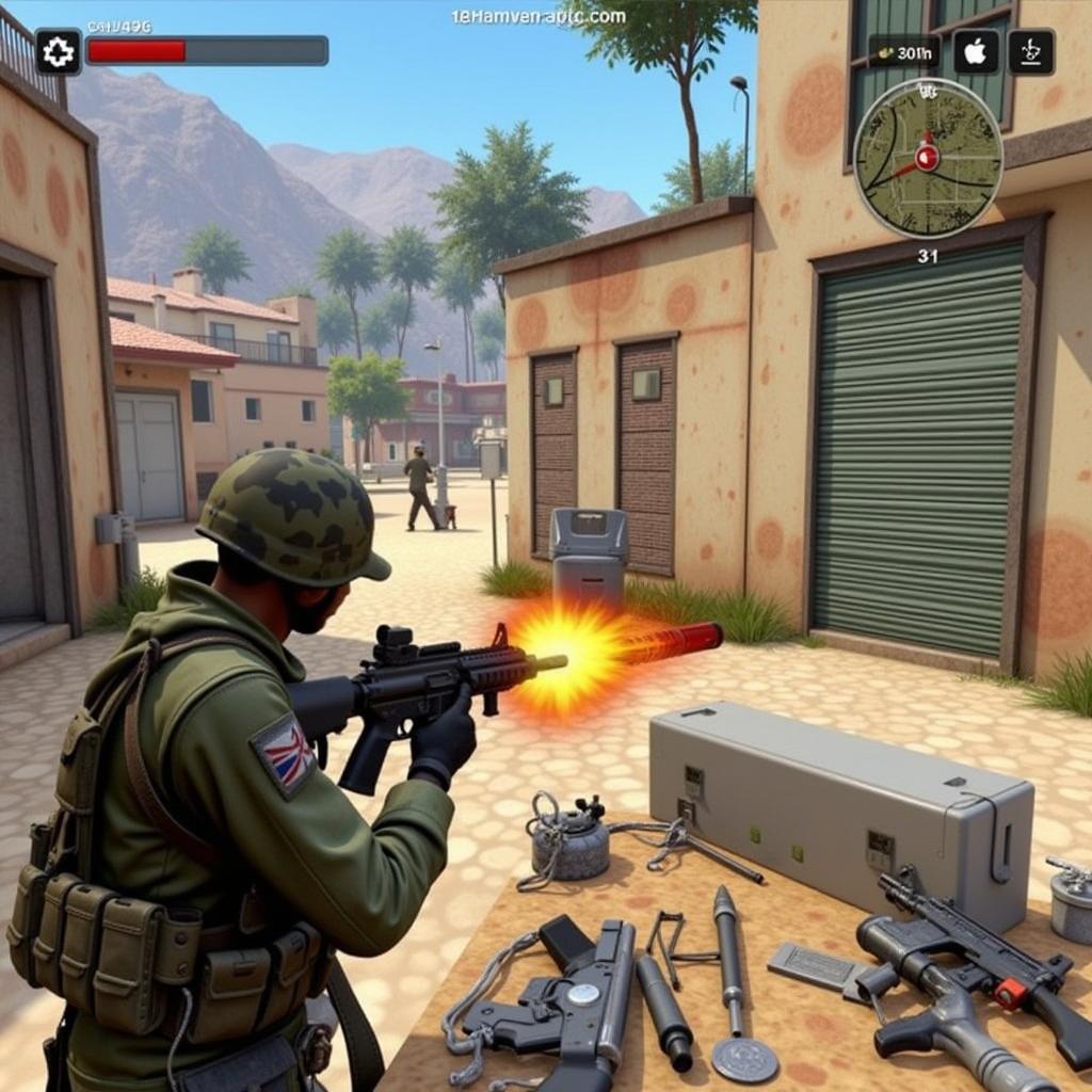 Army Can Goc V10 APK Gameplay Screenshot