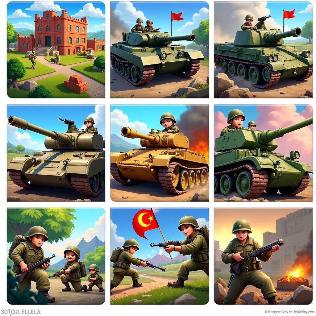 Popular Army Lậu Game Genres